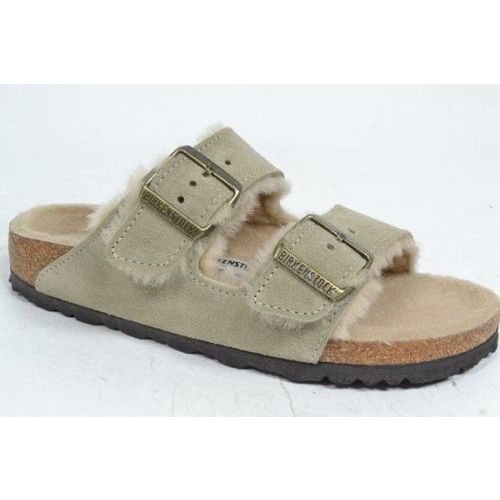 BIRKENSTOCK Muil/Slipper Taupe/Vison BIRKENSTOCK Muil/Slipper Taupe/Vison