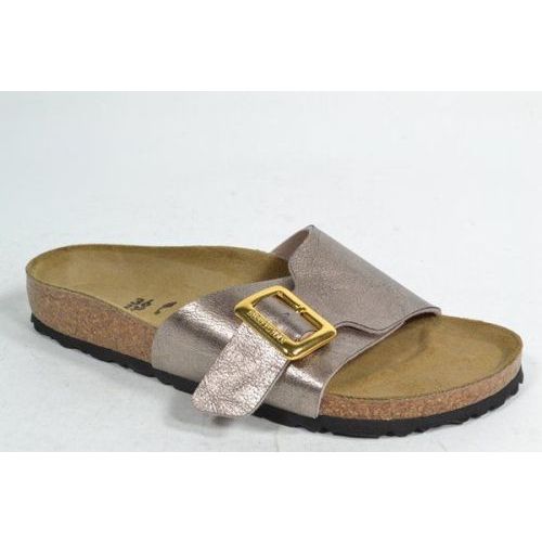 BIRKENSTOCK Muil/Slipper Taupe/Vison BIRKENSTOCK Muil/Slipper Taupe/Vison