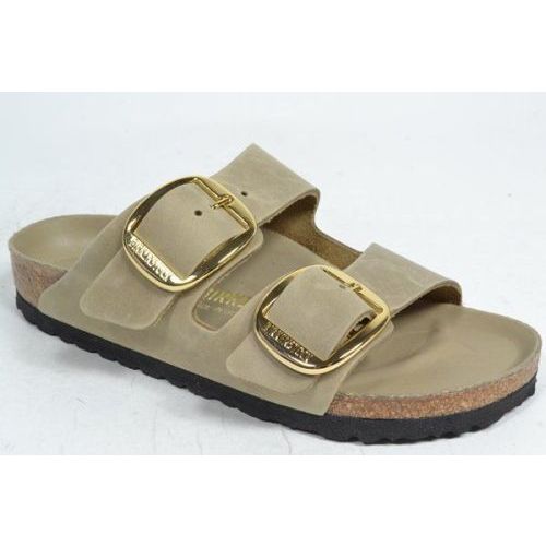 BIRKENSTOCK Muil/Slipper Taupe/Vison BIRKENSTOCK Muil/Slipper Taupe/Vison