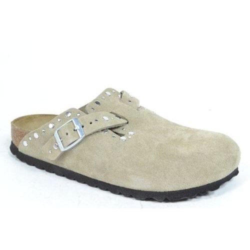 BIRKENSTOCK Muil Sabot Taupe/Vison