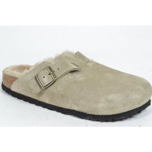 BIRKENSTOCK Muil Sabot Taupe/Vison BIRKENSTOCK Muil Sabot Taupe/Vison