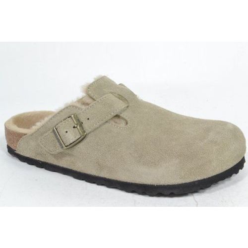 BIRKENSTOCK Muil Sabot Taupe/Vison