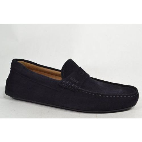 BOSS Mocassin Blauw