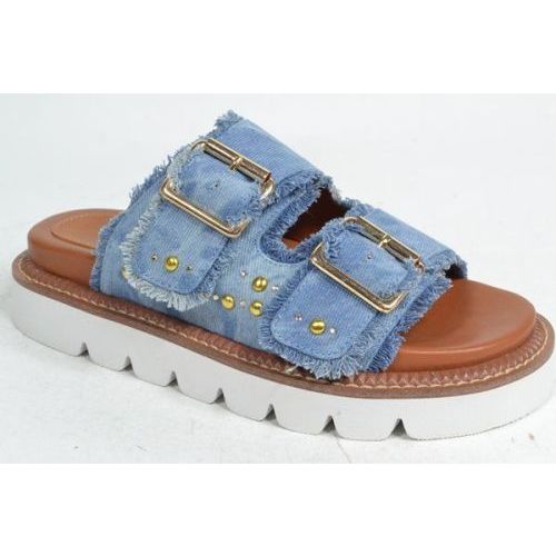 CAFE NOIR Muil/Slipper Jeansblauw CAFE NOIR Muil/Slipper Jeansblauw