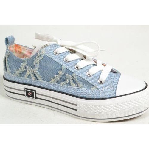 CAFE NOIR Sneaker Jeansblauw CAFE NOIR Sneaker Jeansblauw