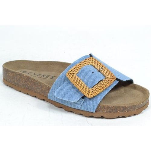 CYPRES Muil/Slipper Jeansblauw CYPRES Muil/Slipper Jeansblauw