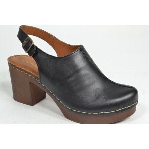 CYPRES Sling-back Zwart