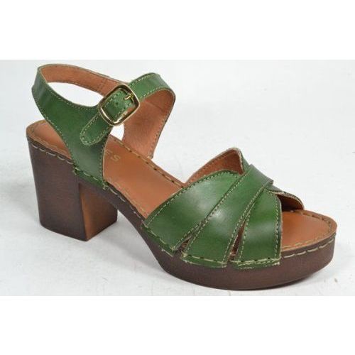 CYPRES Sandaal Donker Groen