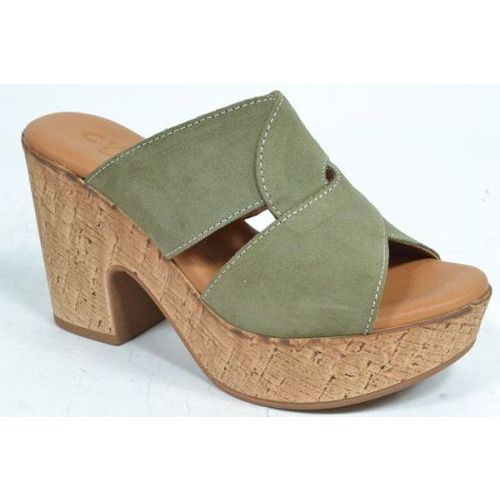 CYPRES Muil/Slipper Kaki CYPRES Muil/Slipper Kaki