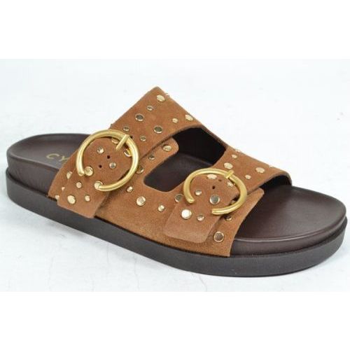 CYPRES Muil/Slipper Cognac CYPRES Muil/Slipper Cognac