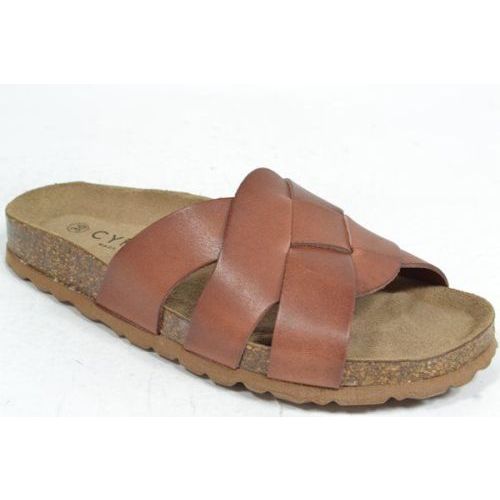 CYPRES Muil/Slipper Cognac