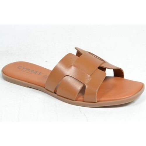 CYPRES Muil/Slipper Cognac