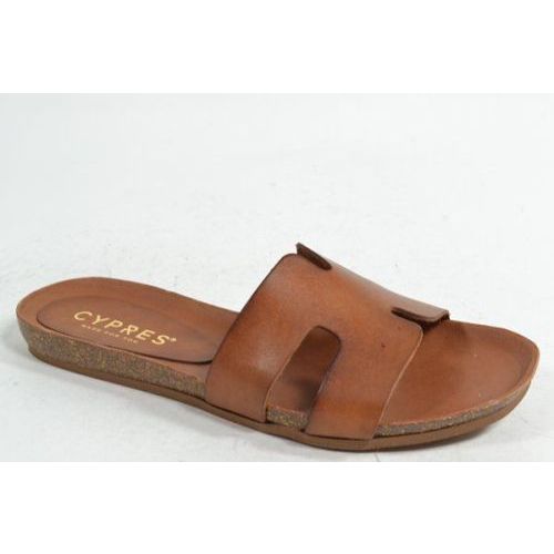 CYPRES Muil/Slipper Cognac CYPRES Muil/Slipper Cognac
