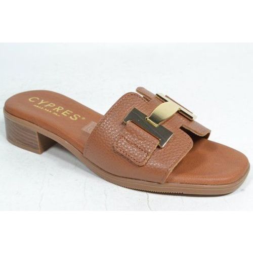 CYPRES Muil/Slipper Cognac