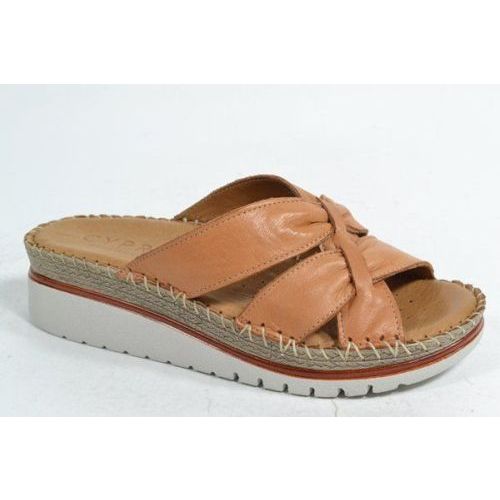 CYPRES Muil/Slipper Cognac CYPRES Muil/Slipper Cognac