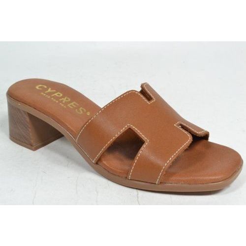 CYPRES Muil/Slipper Cognac