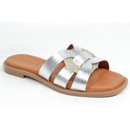 CYPRES Muil/Slipper Zilver