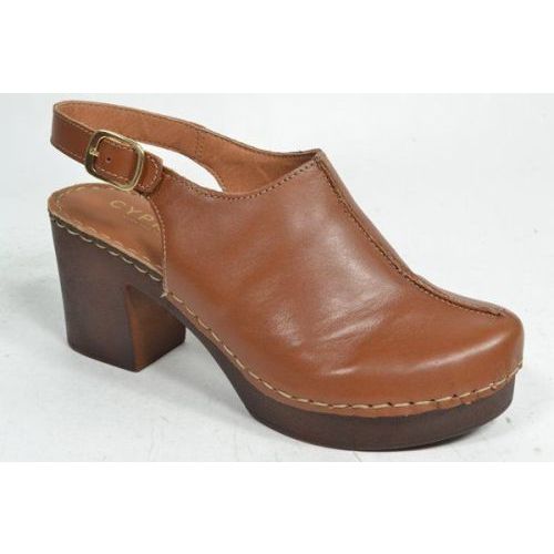 CYPRES Sling-back Cognac