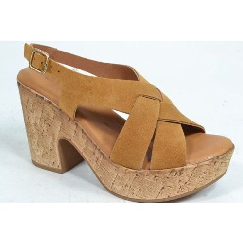 CYPRES Sandaal Cognac