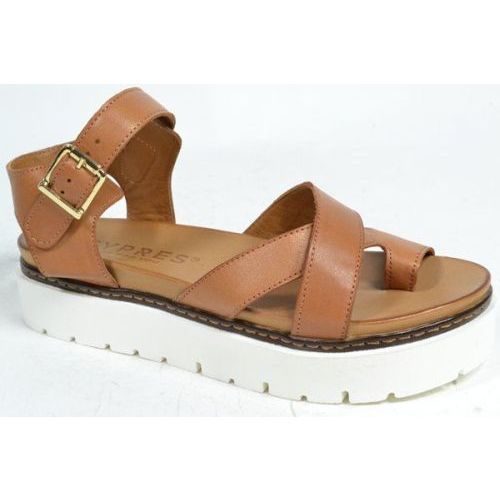 CYPRES Sandaal Cognac