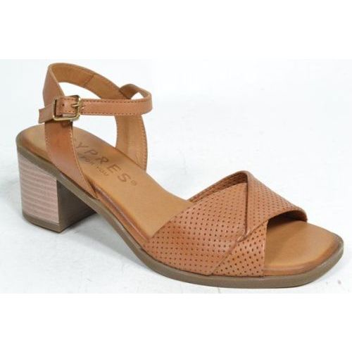 CYPRES Sandaal Cognac
