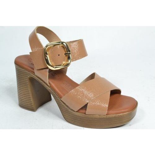 CYPRES Sandaal Cognac