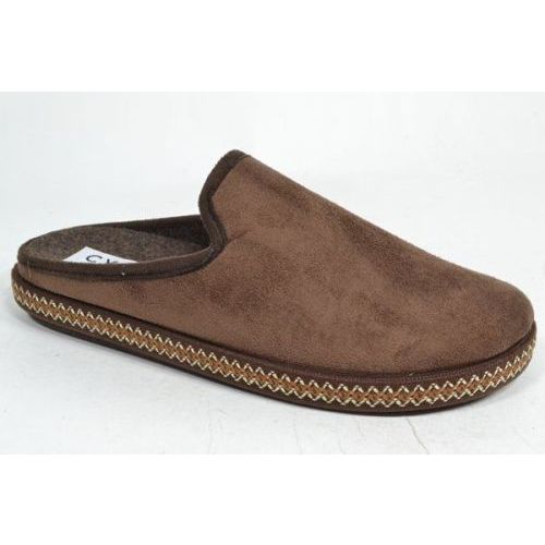 CYPRES Pantoffel Bruin