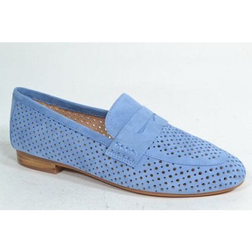 DI LAURO Mocassin Lichtblauw DI LAURO Mocassin Lichtblauw