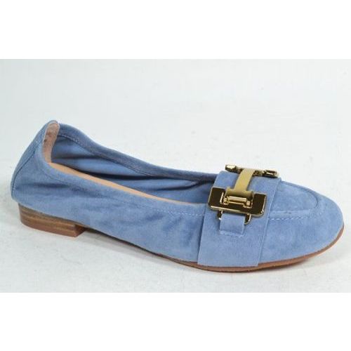 DI LAURO Mocassin Lichtblauw DI LAURO Mocassin Lichtblauw