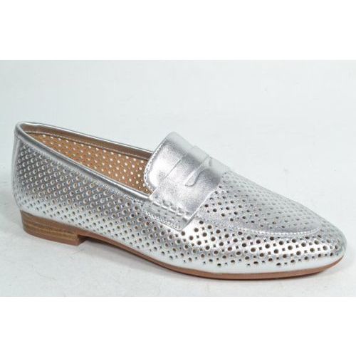 DI LAURO Mocassin Zilver DI LAURO Mocassin Zilver