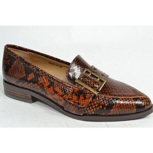 DI LAURO Mocassin Cognac
