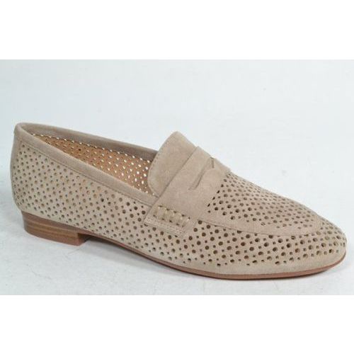 DI LAURO Mocassin Taupe/Vison DI LAURO Mocassin Taupe/Vison