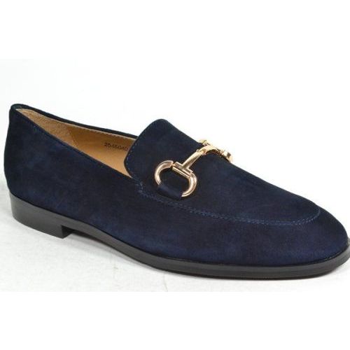 DI LAURO Mocassin Blauw