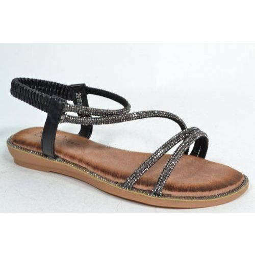 ELLA CRUZ Sandaal Zwart