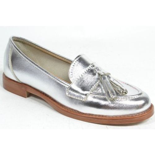 ELLA CRUZ Mocassin Zilver