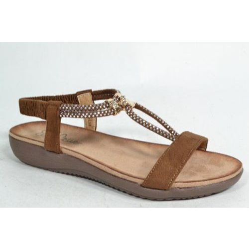 ELLA CRUZ Sandaal Cognac