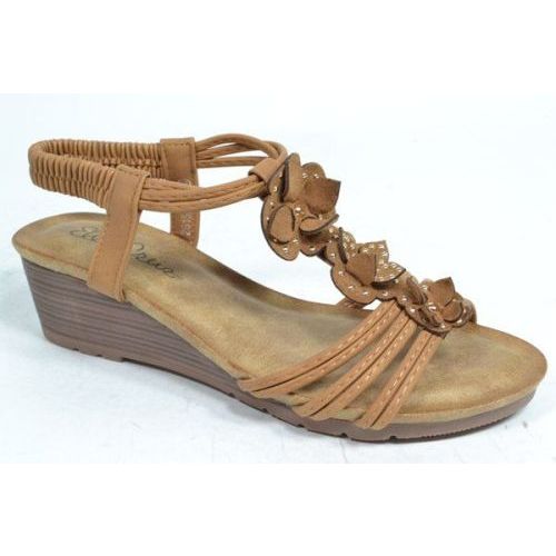 ELLA CRUZ Sandaal Cognac