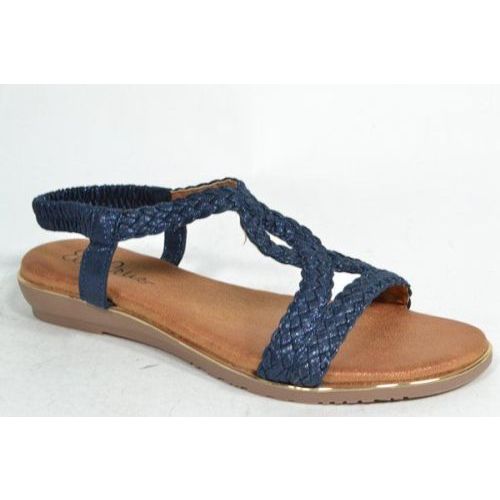 ELLA CRUZ Sandaal Blauw