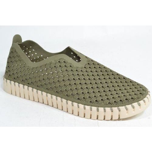 ILSE JACOBSEN Mocassin Kaki