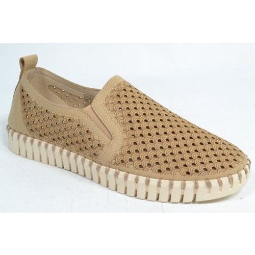 ILSE JACOBSEN Mocassin Cognac