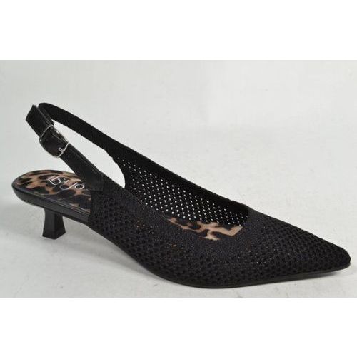 LISA & JO Sling-back Zwart