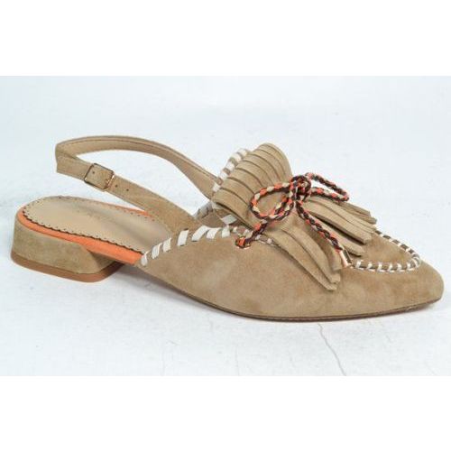 MARIPE Sling-back Cognac