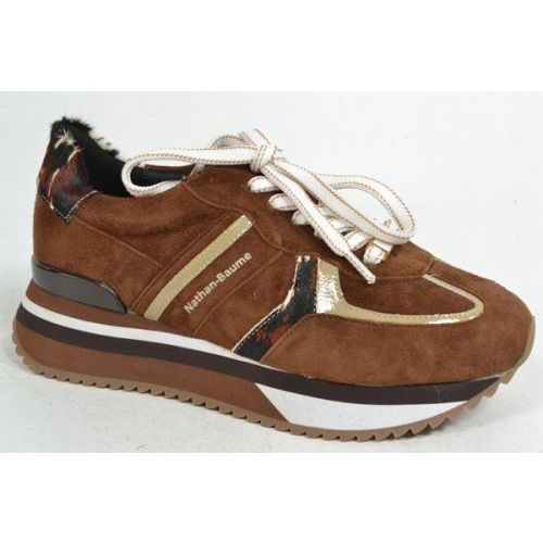 NATHAN BAUME Sneaker Cognac