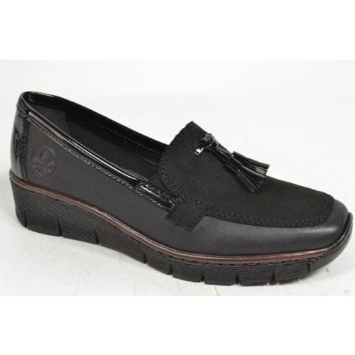 RIEKER Mocassin Zwart