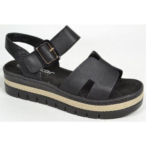 RIEKER Sandaal Zwart