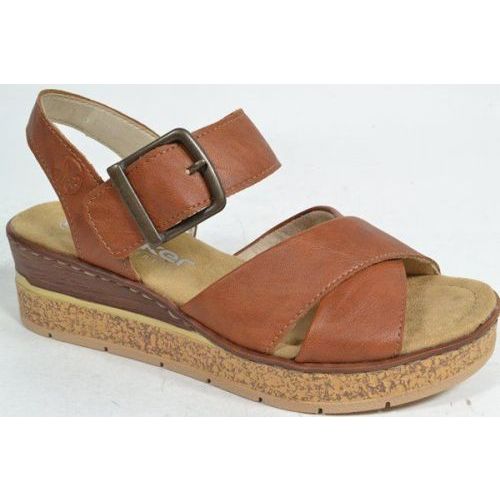 RIEKER Sandaal Cognac