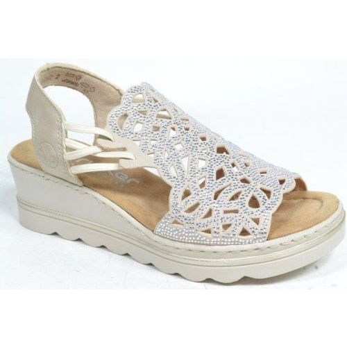 RIEKER Sandaal Crème