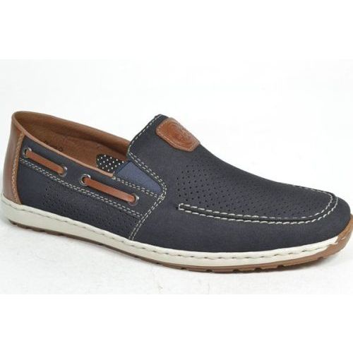 RIEKER Mocassin Blauw