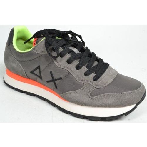 SUN68 Sneaker Donker Grijs