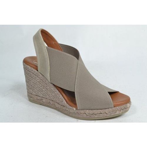 VIGUERA Sling-back Taupe/Vison